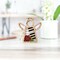 3.5" (H) Piano & Rose Ornament - Handcrafted in Texas - Mother's Angels® Christmas Angel Wings Figurine